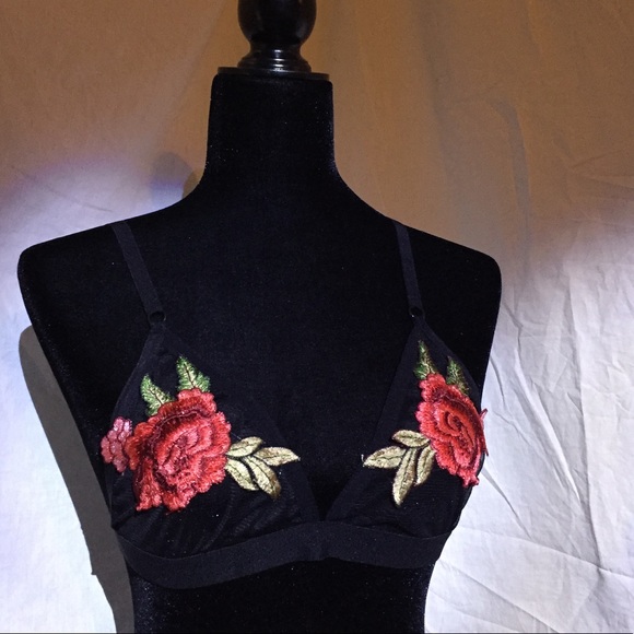 NEW Embroidered Bralette - Picture 3 of 6